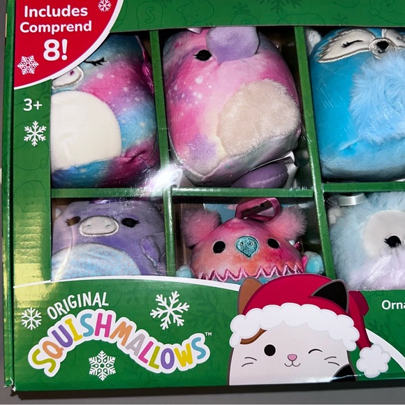 8-pack Squishmallows 2023 FANTASY Collection Exclusive 4-Inch Plush Ornaments - Picture 3 of 8